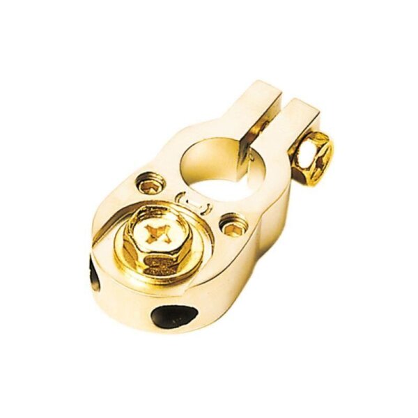 Batterieklemme Minuspol (gold)  2 x 10 mm²
