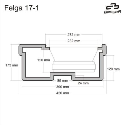 Felge 17 1
