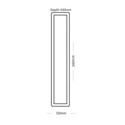 Subwoofer-Gehäuse 1 x 12"