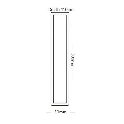 Subwoofer-Gehäuse 1 x 10"