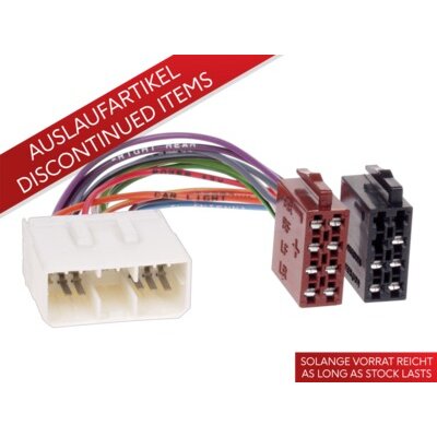 ISO Adapterkabel Hyundai / Mitsubishi / SsangYong