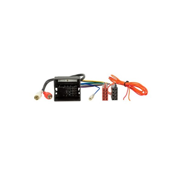 Aktivsystemadapter Audi 2 Kanal 40Pin Quadlock>Cinch
