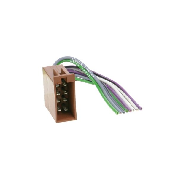 ISO Buchse(m) Lautsprecheranschluss lose Kabel 10cm