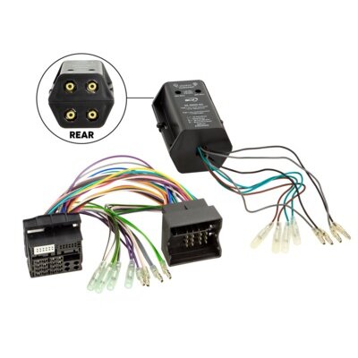 T-Kabelsatz diverse Fahrzeuge Quadlock/High-Low Adapter