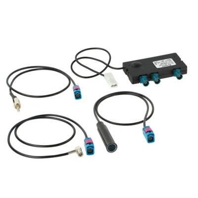 Antennensplitter AM/FM/DAB+ DIN(f)>DIN(m)/SMB(f)
