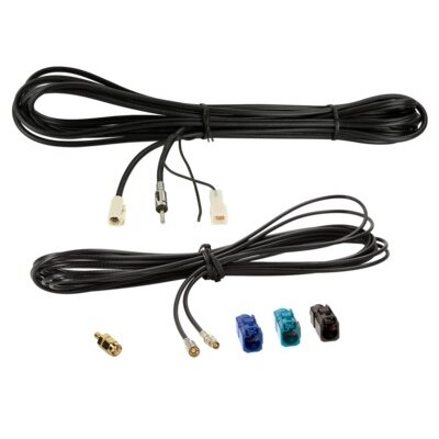 Antennenkabel Kit Fakra(f)>DIN(m)/SMB(F)/SMA(m) FM/DAB+