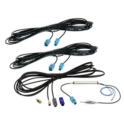 Antennenkabel Kit Fakra(m)>DIN(m)/SMB(F)/SMA(m)/Fakra(f)