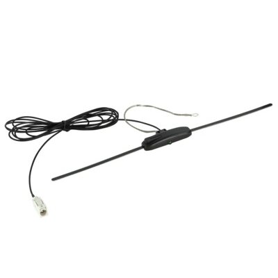 Glasklebeantenne AM/FM Fakra B(f) 12V Phantom