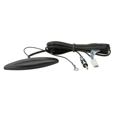 Glasklebeantenne AM/FM DIN(m) 12V extern