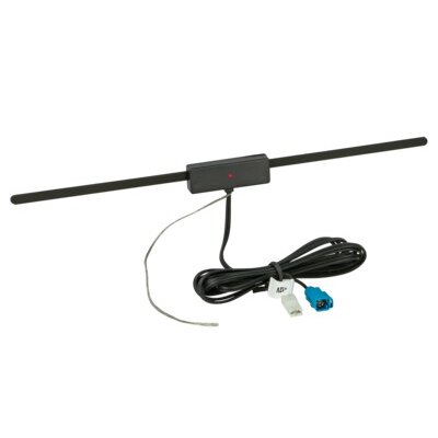 Glasklebeantenne AM/FM Fakra Z(f) 12V extern