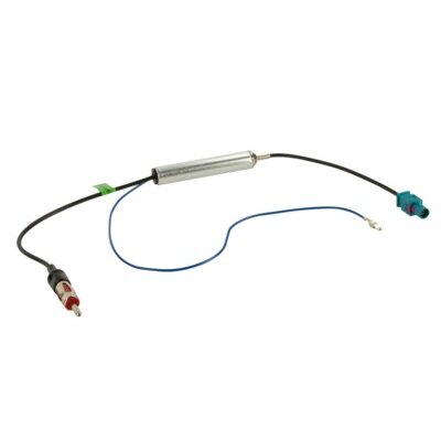 Antennenadapter Fakra(m)>DIN(m) 12V Phantom LEONI