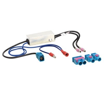 Antennenadapter Fakra(m)(Set)>Fakra(f) 12V Phantom