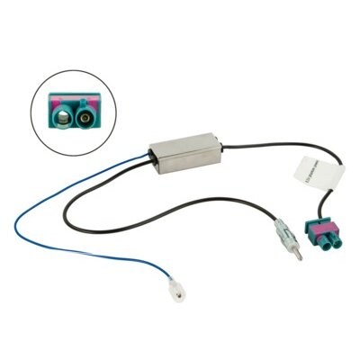 Antennenadapter Fakra(m)(doppelt)>DIN(m) 8,5V