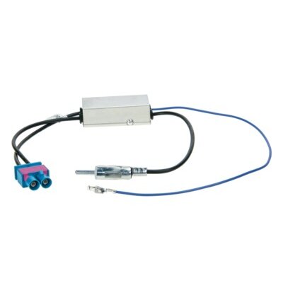 Antennenadapter Fakra(m)(doppelt)>DIN(m) 12V Phantom