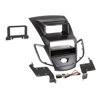 2-DIN Radioblende INBAY® Ford Fiesta mit Display schwarz