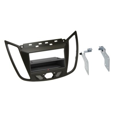 2-DIN Radioblende INBAY® Ford C-MAX/Kuga dunkelbraun