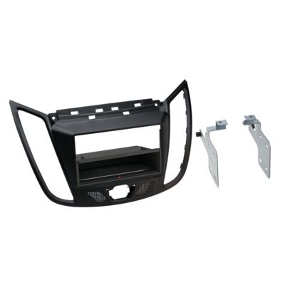2-DIN Radioblende INBAY® Ford C-MAX/Kuga matt schwarz