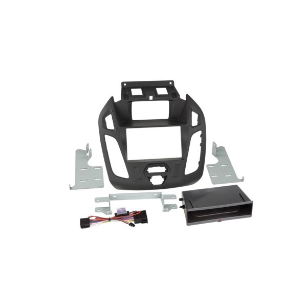 2-DIN Radioblende INBAY® Ford Connect Display schwarz