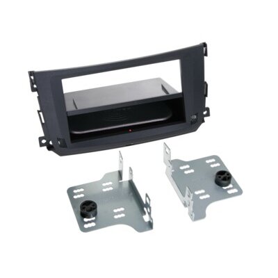 2-DIN Radioblende INBAY®Smart ForTwo 2010-2015 schwarz