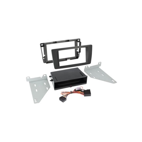 2-DIN Radioblende INBAY® Skoda Octavia(1Z)/Yeti(5L) schwarz