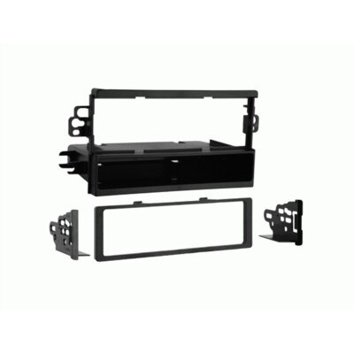 1-DIN Radioblende mit Fach Chevrolet/Pontiac/Suzuki schwarz