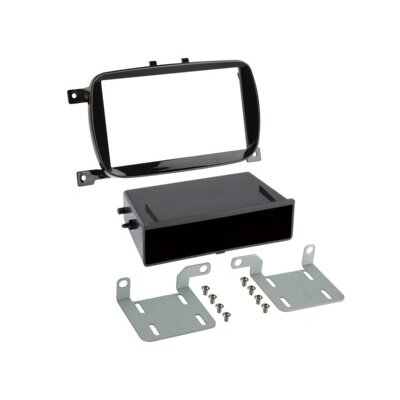 2-DIN Radioblende mit Fach Fiat 500 07/2015-08/2024