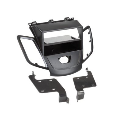 2-DIN Radioblende mit Fach Ford Fiesta ohne Display schwarz