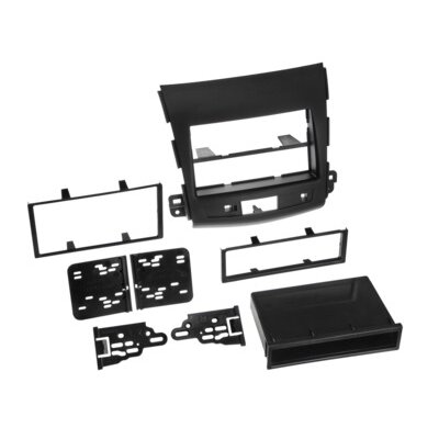 2-DIN Radioblende mit Fach Citroen/Mitsubishi/Peugeot