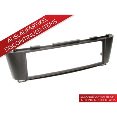 1-DIN RB Nissan Almera 03/2000 - 11/2006 schwarz