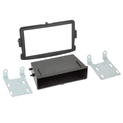 2-DIN RB mit Fach Dacia/Fiat/Nissan/Opel/Renault schwarz