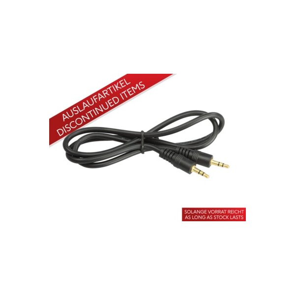 Klinkenstecker 3Pin 3,50mm(m)>3.50mm(m) 80cm