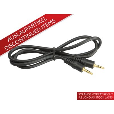 Klinkenstecker 3Pin 3,50mm(m)>3.50mm(m) 80cm