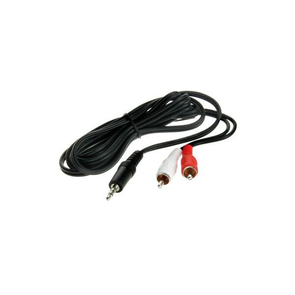Klinkenstecker 3,5mm > Cinchstecker