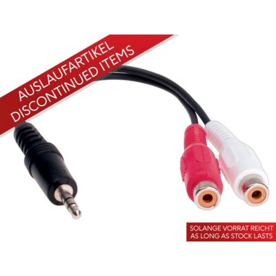 Klinkenstecker 3,5mm > Cinchbuchse