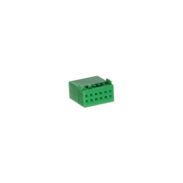 Zusatzstecker Quadlock (Für Artikel 321026) 12 polig grün