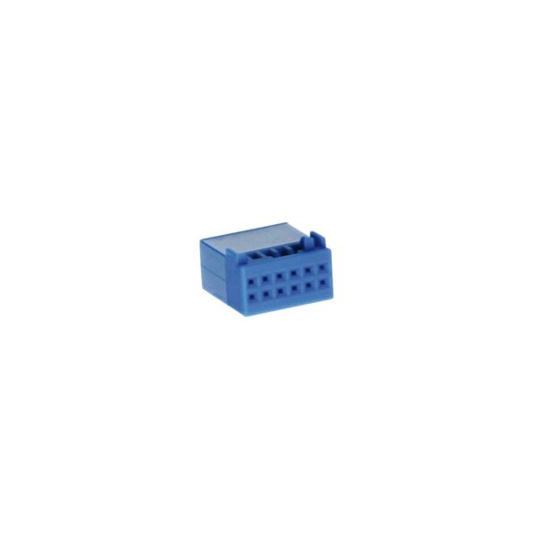 Zusatzstecker Quadlock (Für Artikel 321026) 12 polig blau