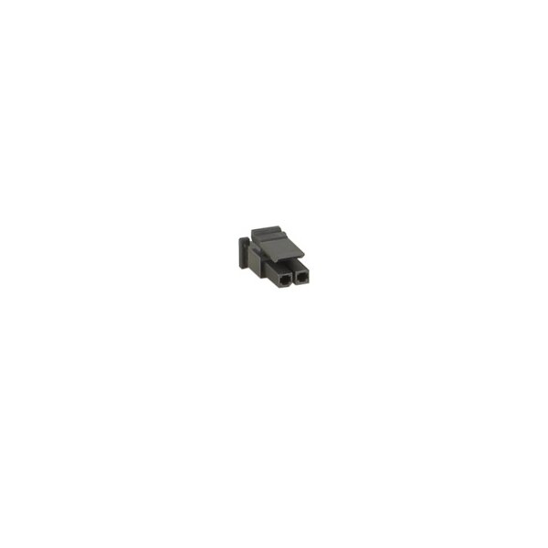 Gehäuse Molex Micro Fit Stecker 2Pin(f) > Rastnase vorne