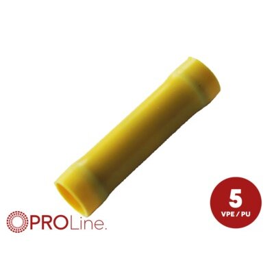 Stoßverbinder 4,0mm²-6,0 mm² gelb EE 5...