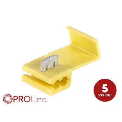 Abzweigverbinder 4,0mm²-6,0mm² gelb OT 5...