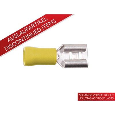 Flachsteckhülse(f) 4,0mm²-6,0mm²/6,3mm...