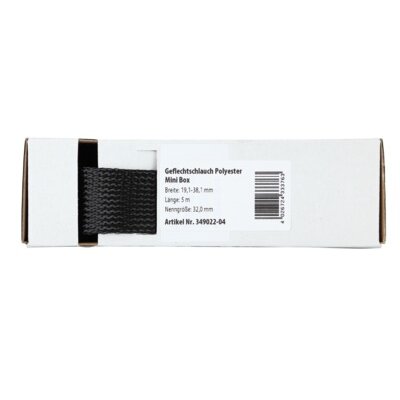 Geflechtschlauch Mini Box 19,1-38,1 mm / 5 m