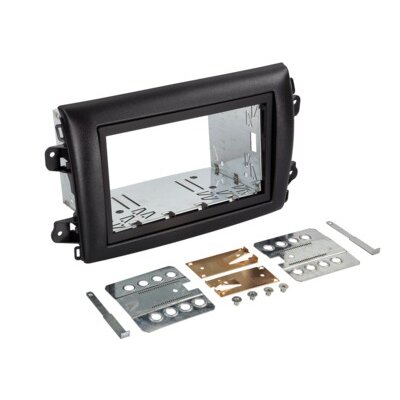 2-DIN Radioblende Citroen/Fiat/Opel 2-DIN Einbausatz