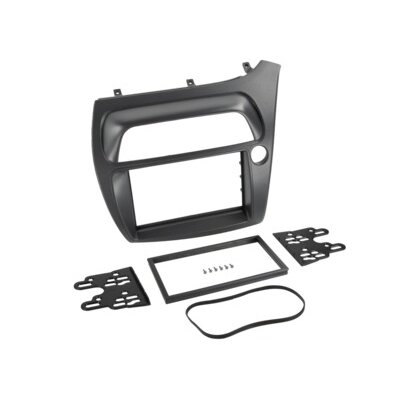 2-DIN Radioblende Honda Civic 09/2005-12/2011 schwarz RHD
