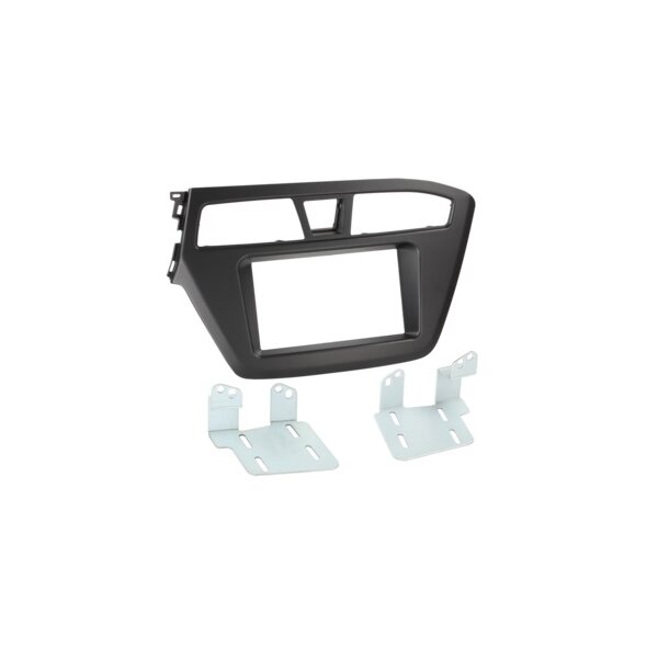 2-DIN Radioblende Hyundai i20 12/2014-09/2020 schwarz