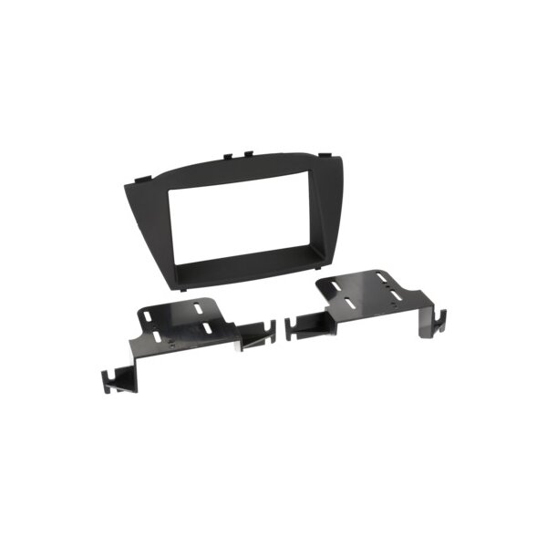 2-DIN Radioblende Hyundai ix35(EL) 09/2013-07/2015 schwarz