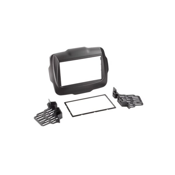 2-DIN Radioblende Jeep Renegade 2014-2023 schwarz