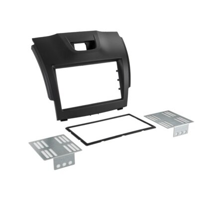 2-DIN Radioblende Chevrolet/Isuzu D-Max/MU-X schwarz