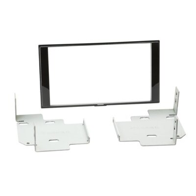 2-DIN Radioblende Nissan Micra/Note/Versa Klavierlack