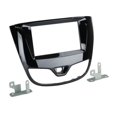 2-DIN Radioblende Opel Karl 2017-2019 Klavierlack schwarz