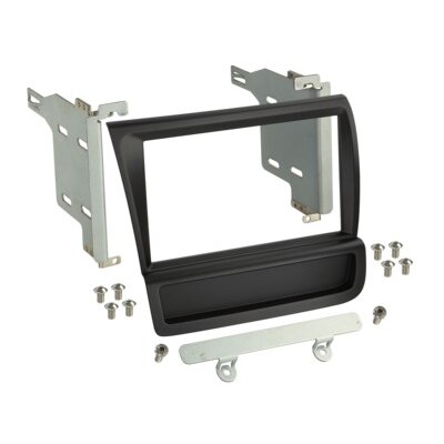 2-DIN Radioblende Audi R8(42) 04/2007-12/2015 schwarz